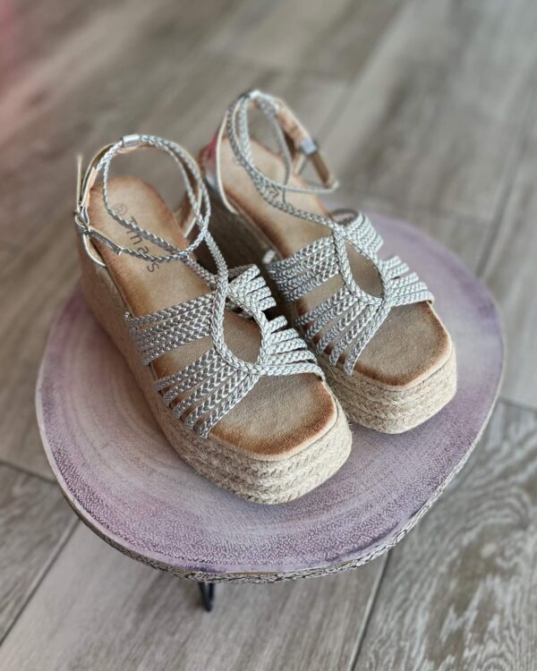 Sandalia Melody Plata