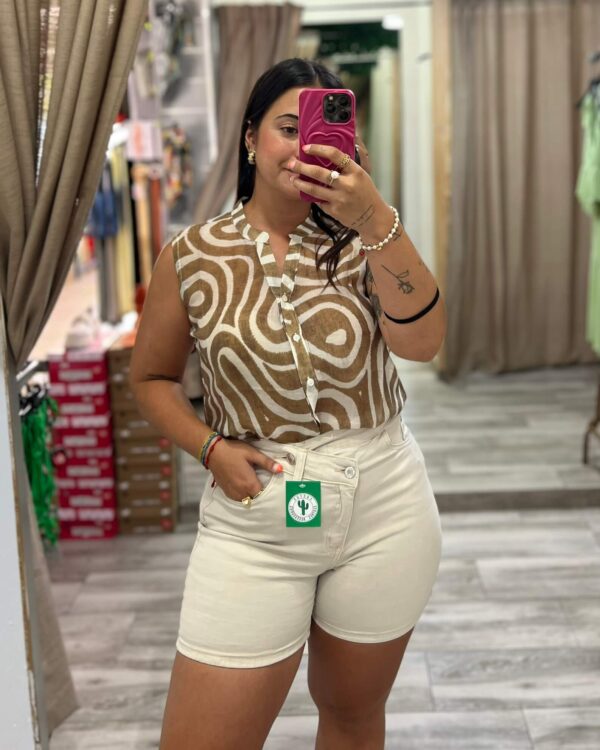 Short Doble Botón New