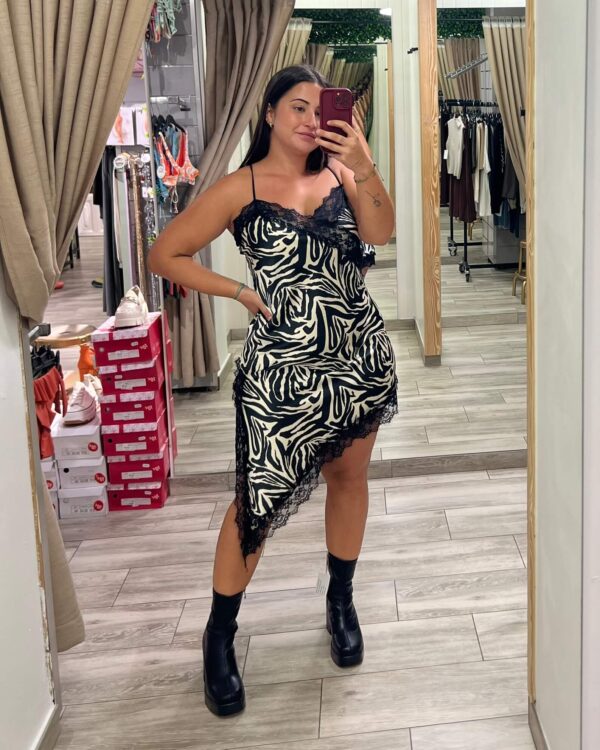 Vestido Lencero Print