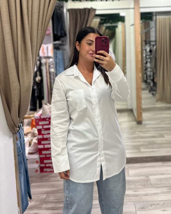 Camisa Blanca Larga