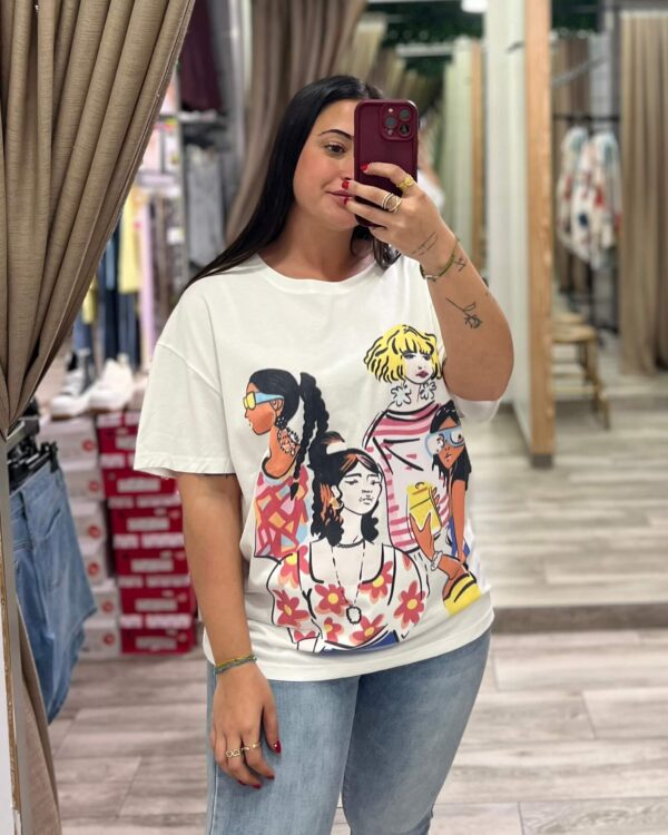 Camiseta Mujeres Oversize