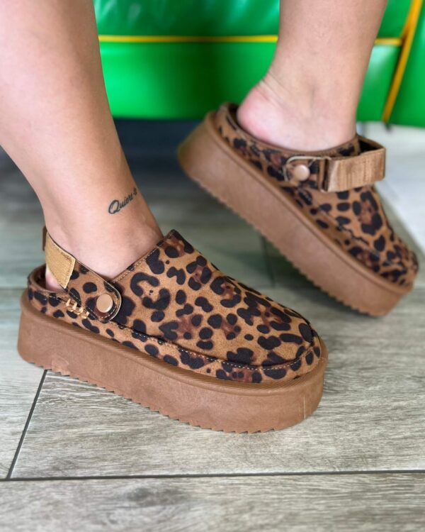 Zueco Premium Leopardo
